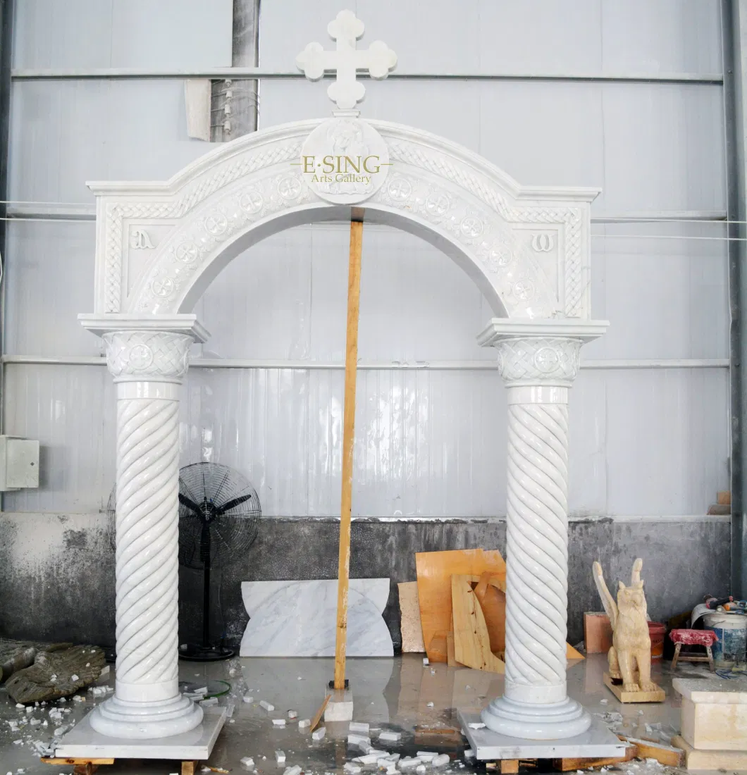 Villa Stone Door Frame Medium Price Quality Marble Elevator Stone Door Surround