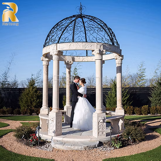 주문 큰 옥외 정원 결혼식 훈장 손