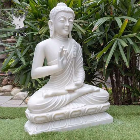 야외 장식 조각된 세련된 검은 화강암 불상 대형 돌 명상 부처님 조각